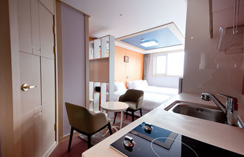 Residence Healing Hotel Daejeon Exteriör bild